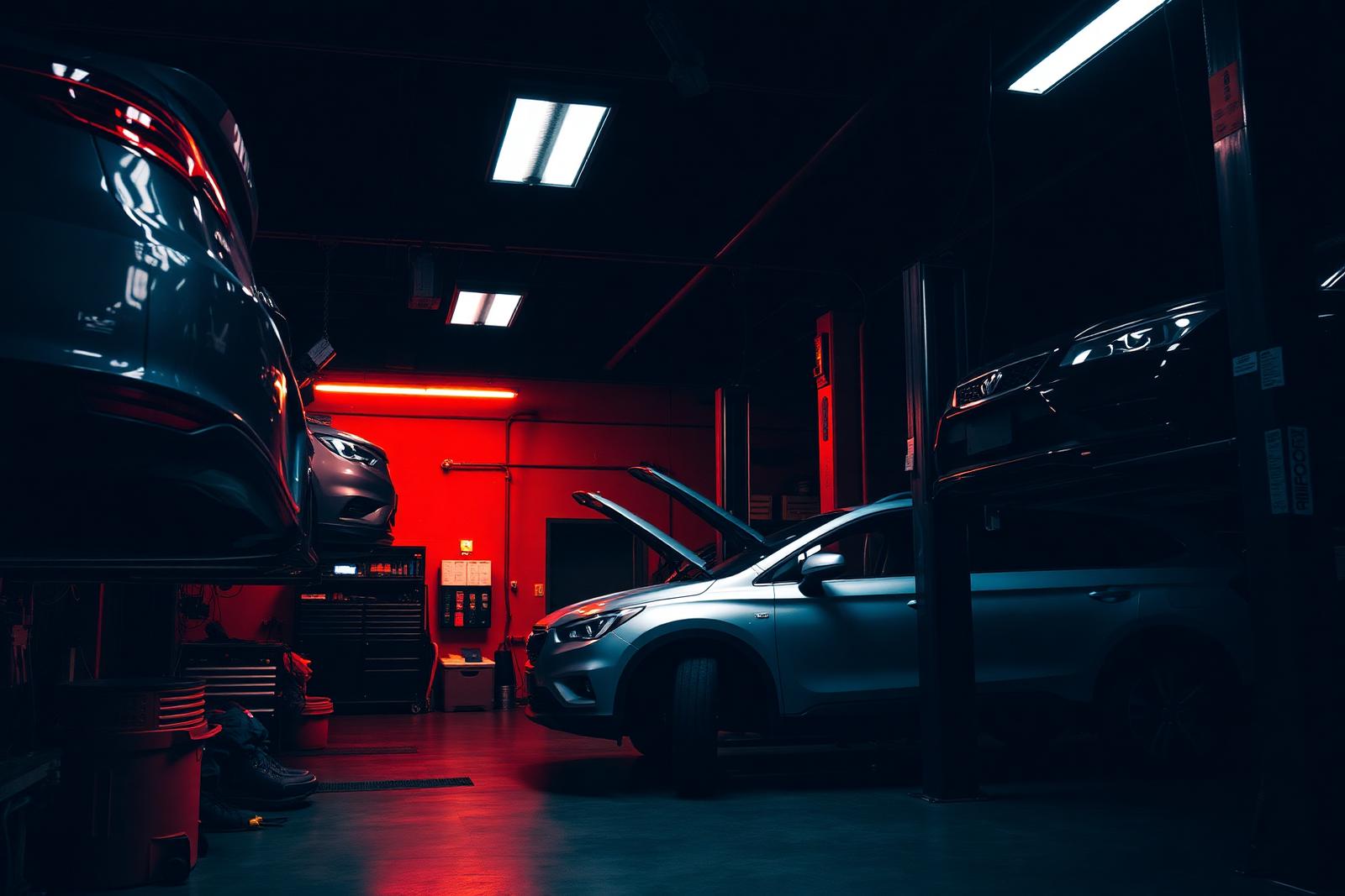Værksted hos EKG Autoservice